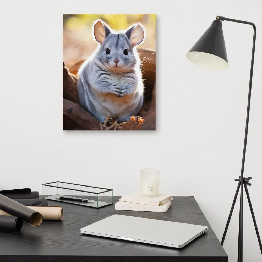 Gentle Whispers of Nature: The Chinchilla