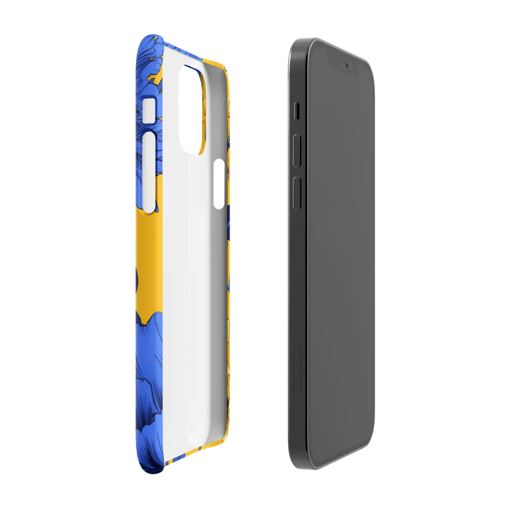 Vibrant Floral Harmony | Phone Case |  12 | Snap Case | Glossy