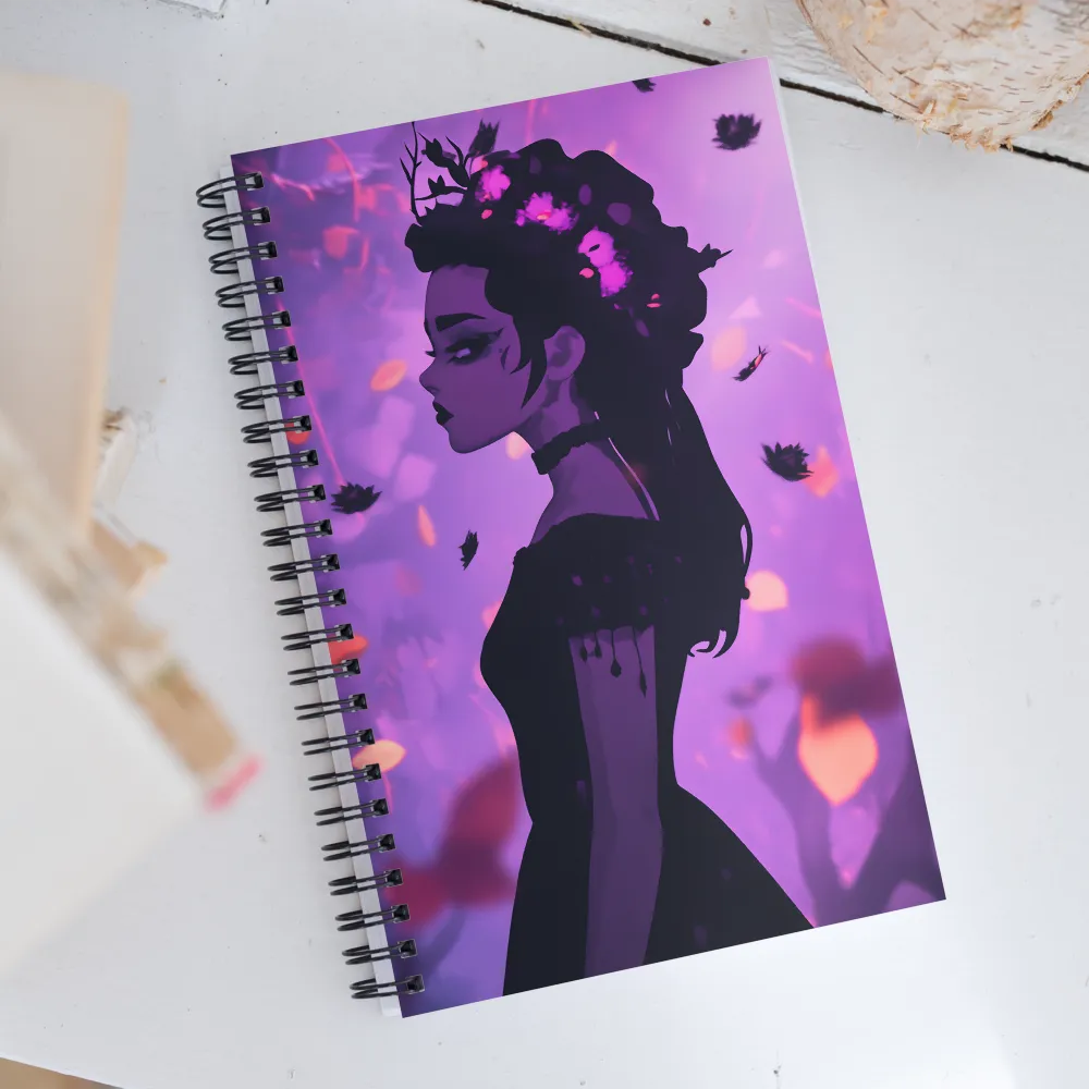 Whispers of Mystery | Spiral Notebook