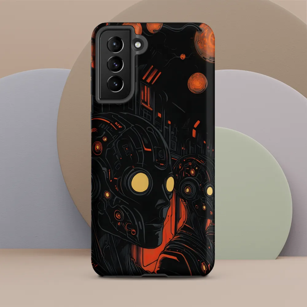 Surveillance in the Cyberscape | Phone Case |  S21 Plus | Tough Case | Matte