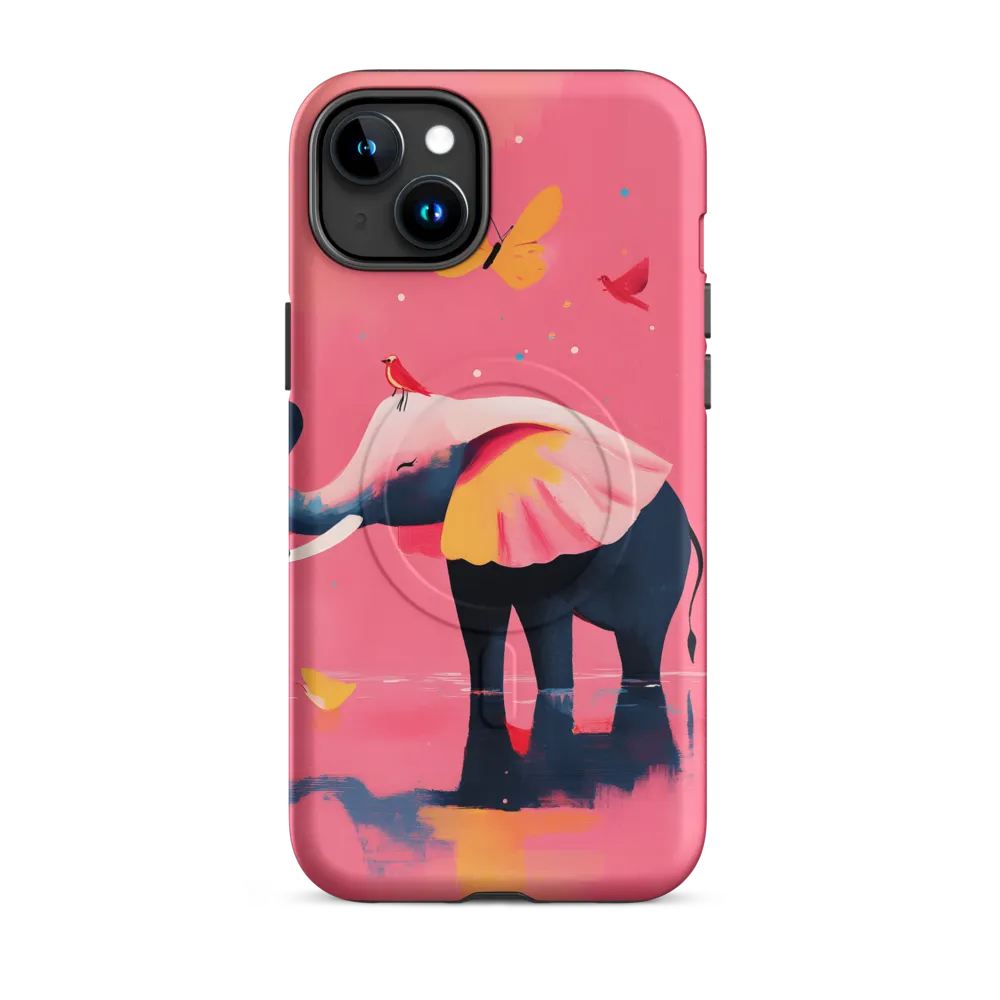 Whimsical Serenity: The Playful Elephant