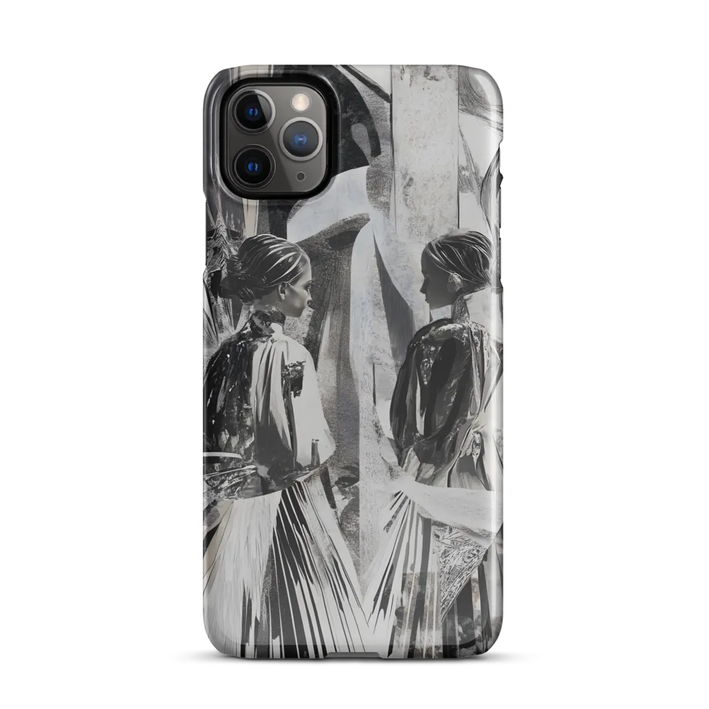 Reflections in Monochrome | Phone Case |  11 Pro Max | Snap Case | Glossy