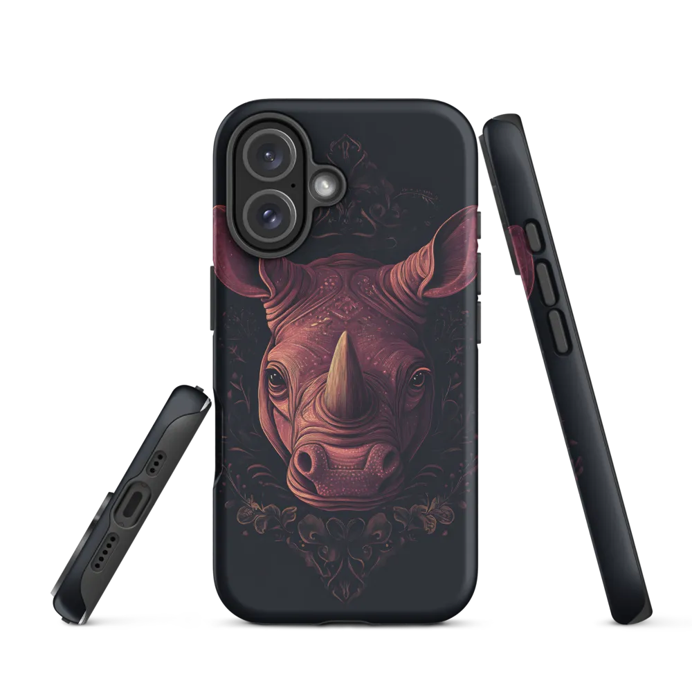 Regal Rhinoceros | Phone Case