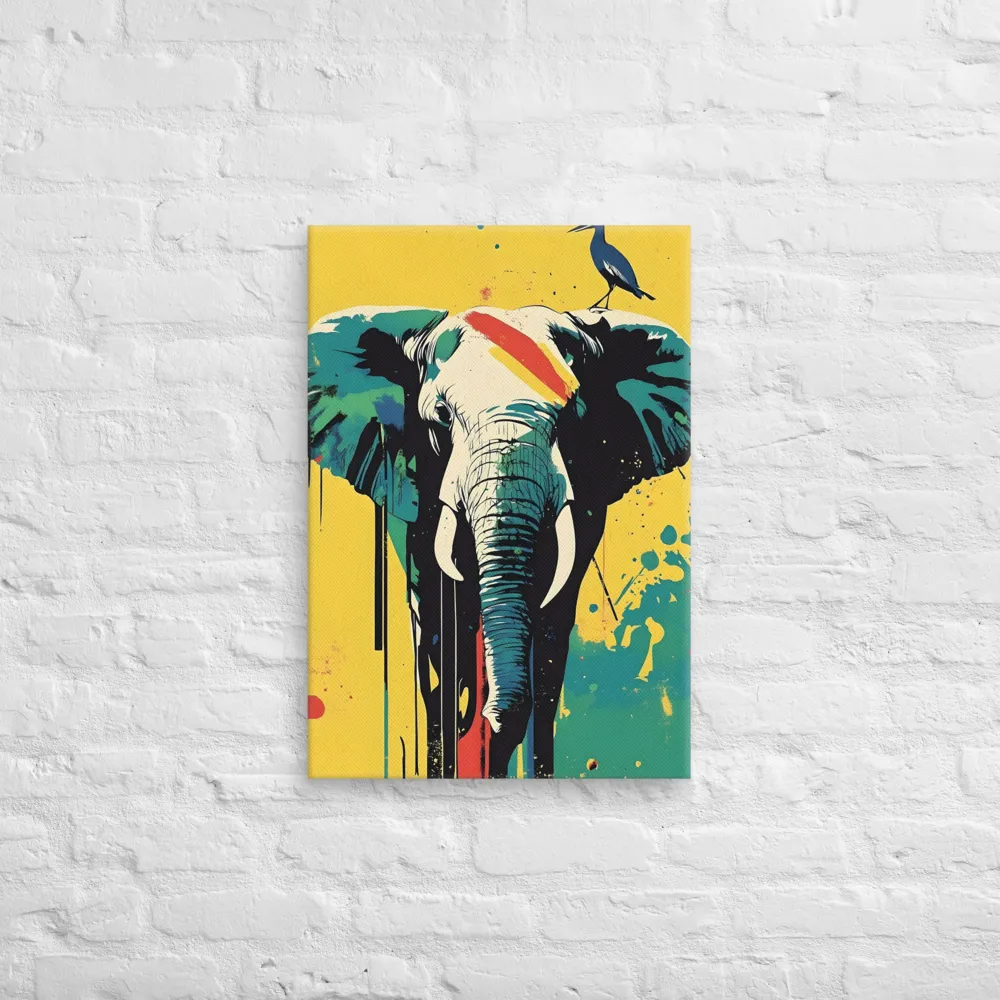 Elegance of the Wild: A Colorful Harmony