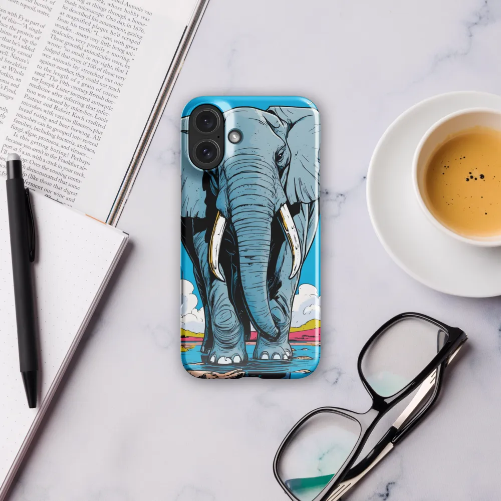 Majestic Presence: The Elephant | Phone Case |  16 Plus | Snap Case | Glossy