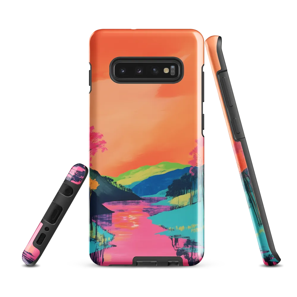 Dreamscape River | Phone Case |  S10 Plus | Tough Case | Glossy