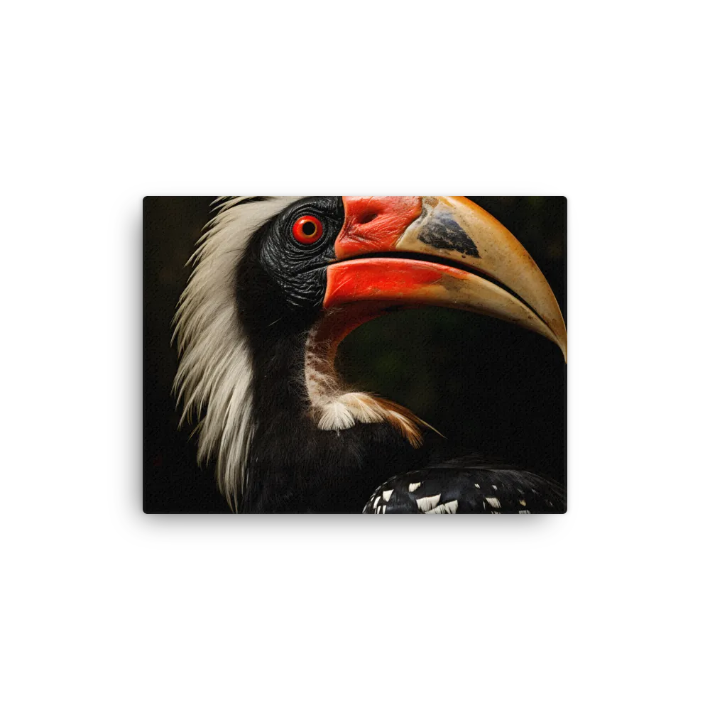 Majesty of the Hornbill | Thin Canvas | 12″×16″