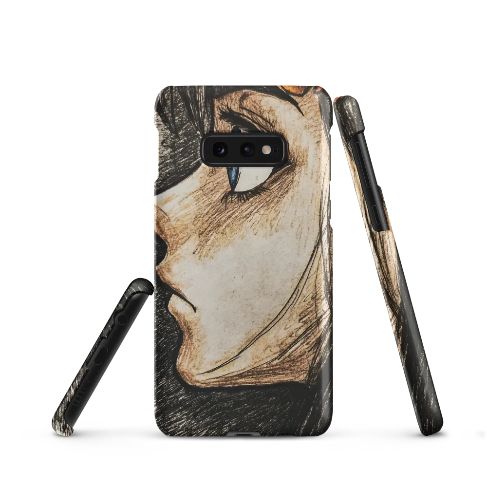 Reflections in Profile | Phone Case |  S10e | Snap Case | Matte