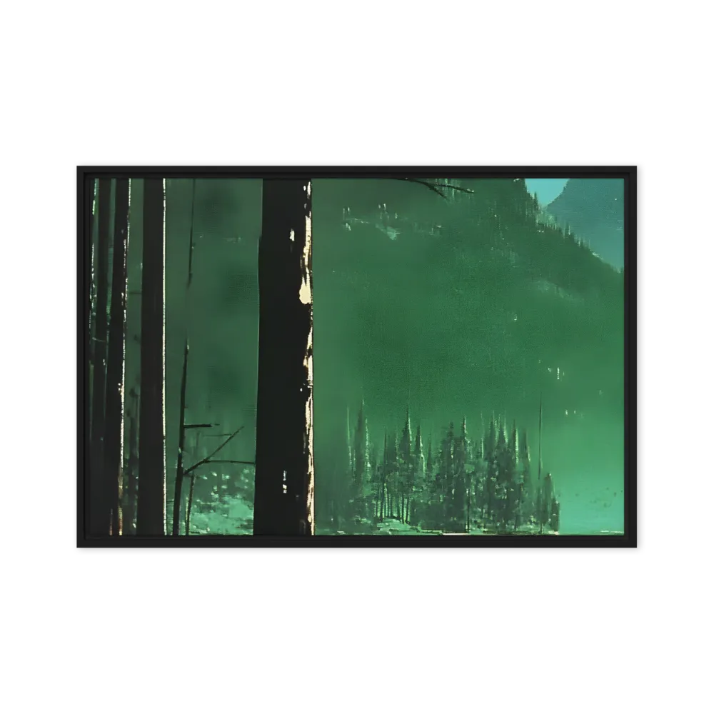 Reflections of Tranquility | Canvas with Black Frame | 20″×30″