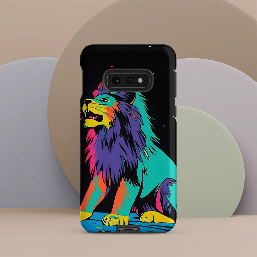 Roaring Colors: The Neon Lion