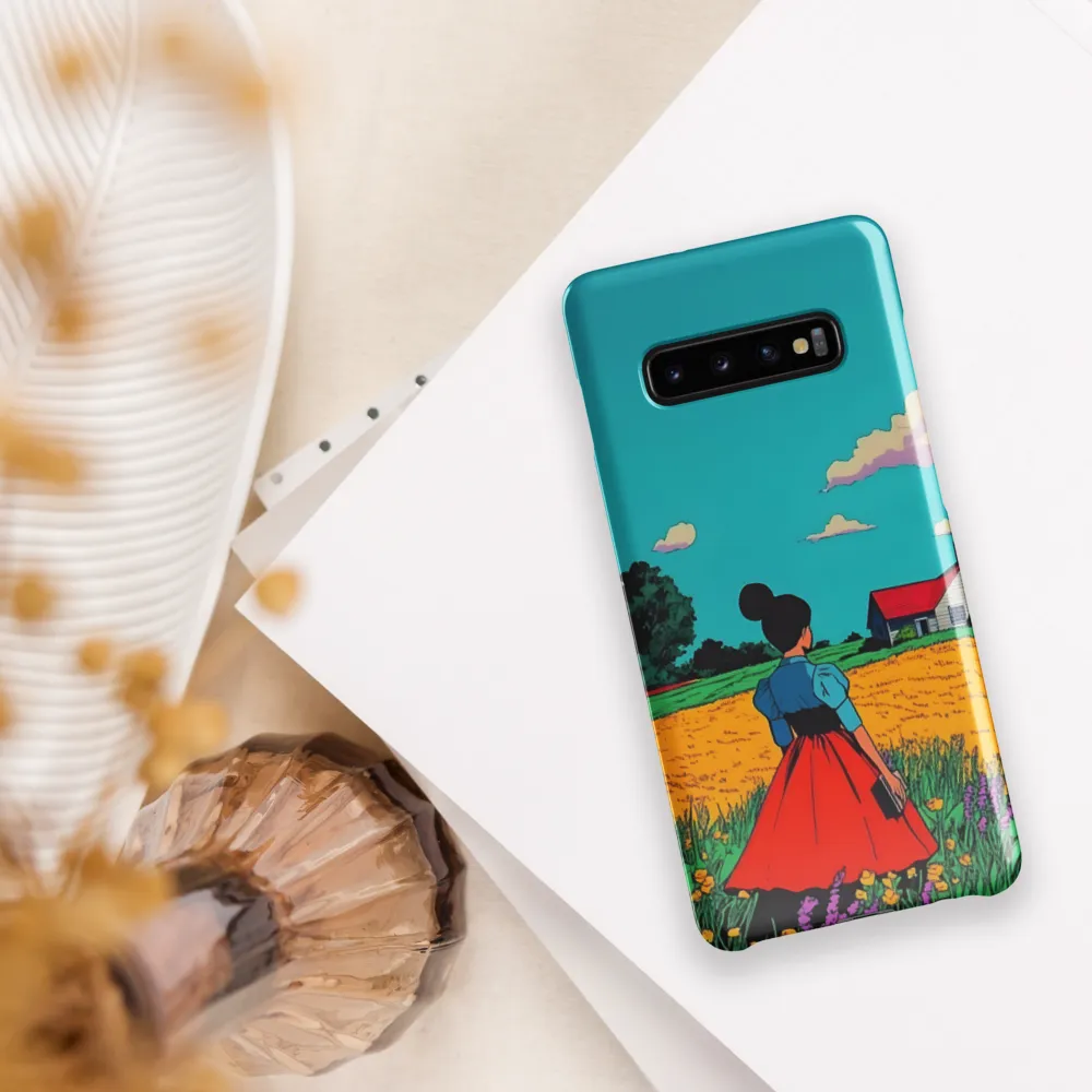 Whispers of a Sunlit Meadow | Phone Case |  S10 Plus | Snap Case | Glossy