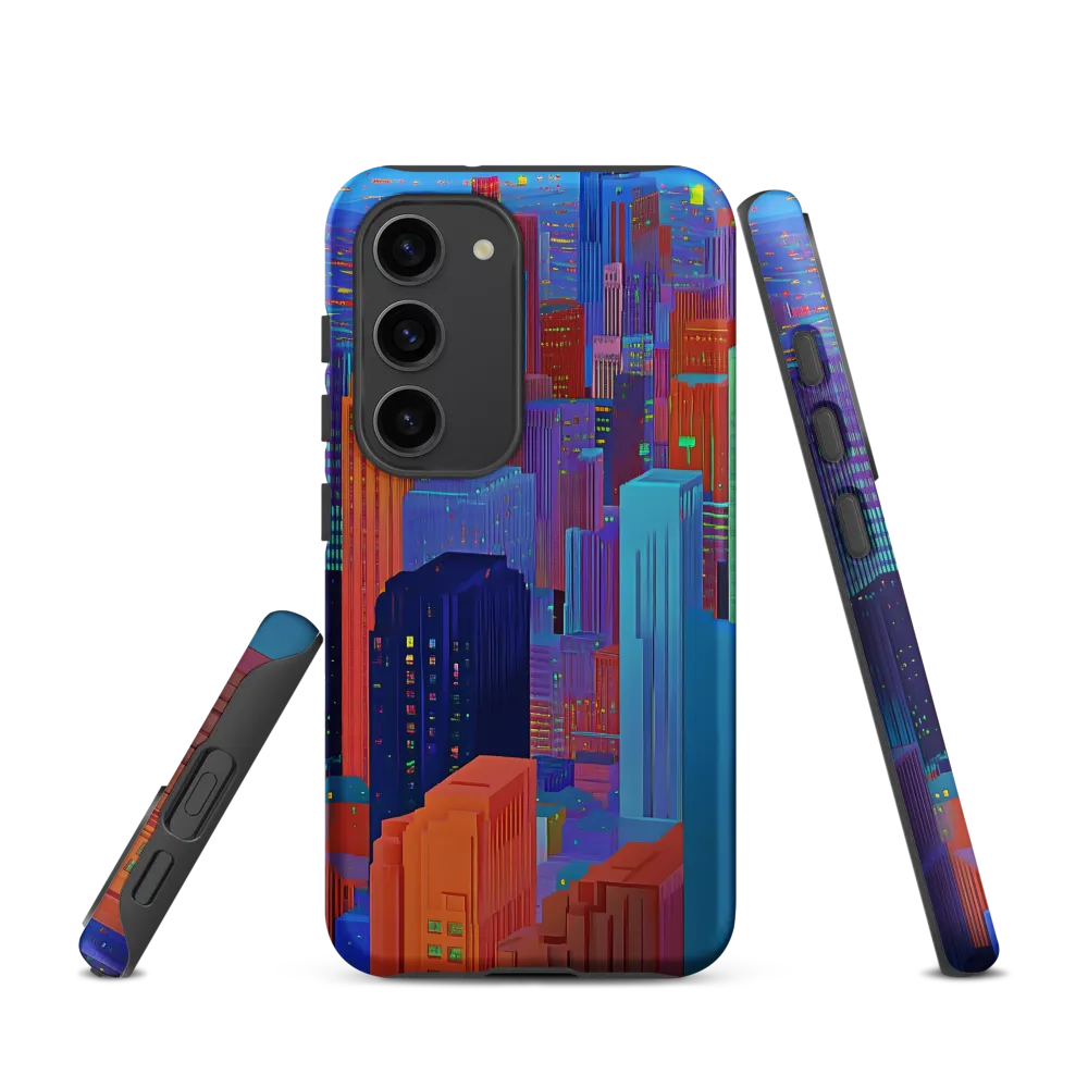 Vibrant Metropolis in Twilight