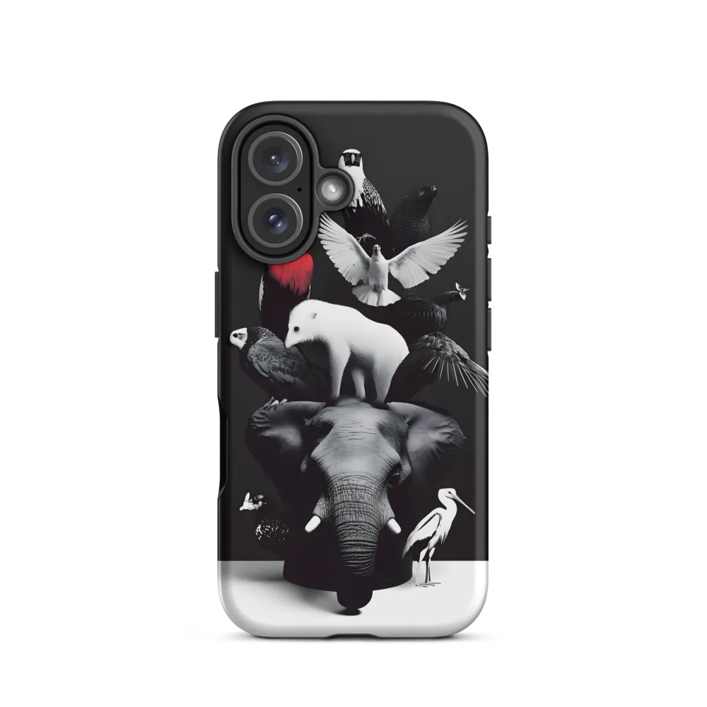 Harmony in Contrast | Phone Case |  16 | Tough Case | Matte
