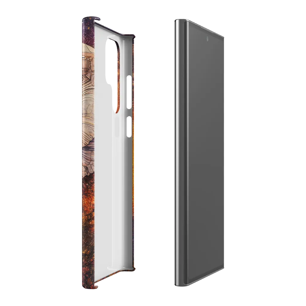 Cosmic Contemplation | Phone Case |  S22 Ultra | Snap Case | Matte