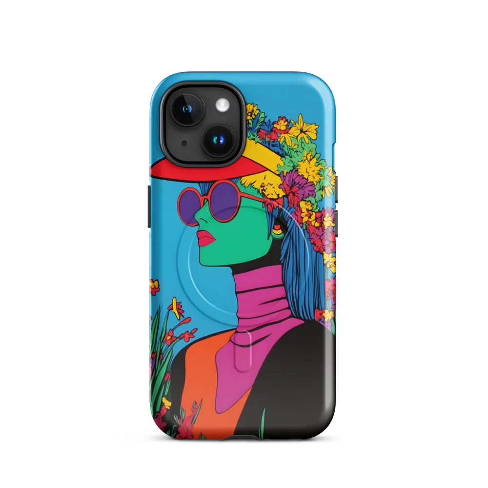 Botanical Elegance | Phone Case |  15 | MagSafe® Tough Case | Glossy