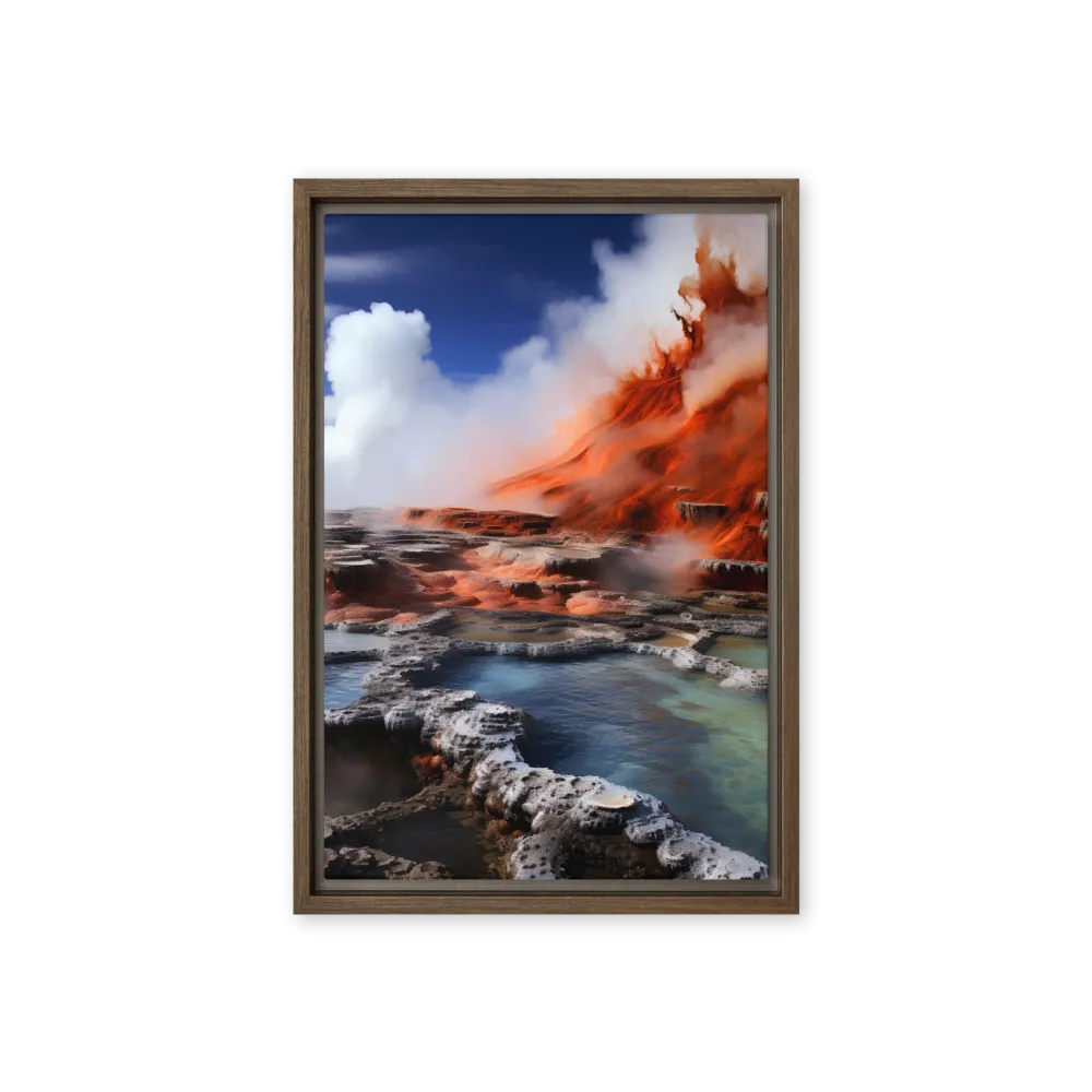 Nature's Fury: The Volcano's Expression