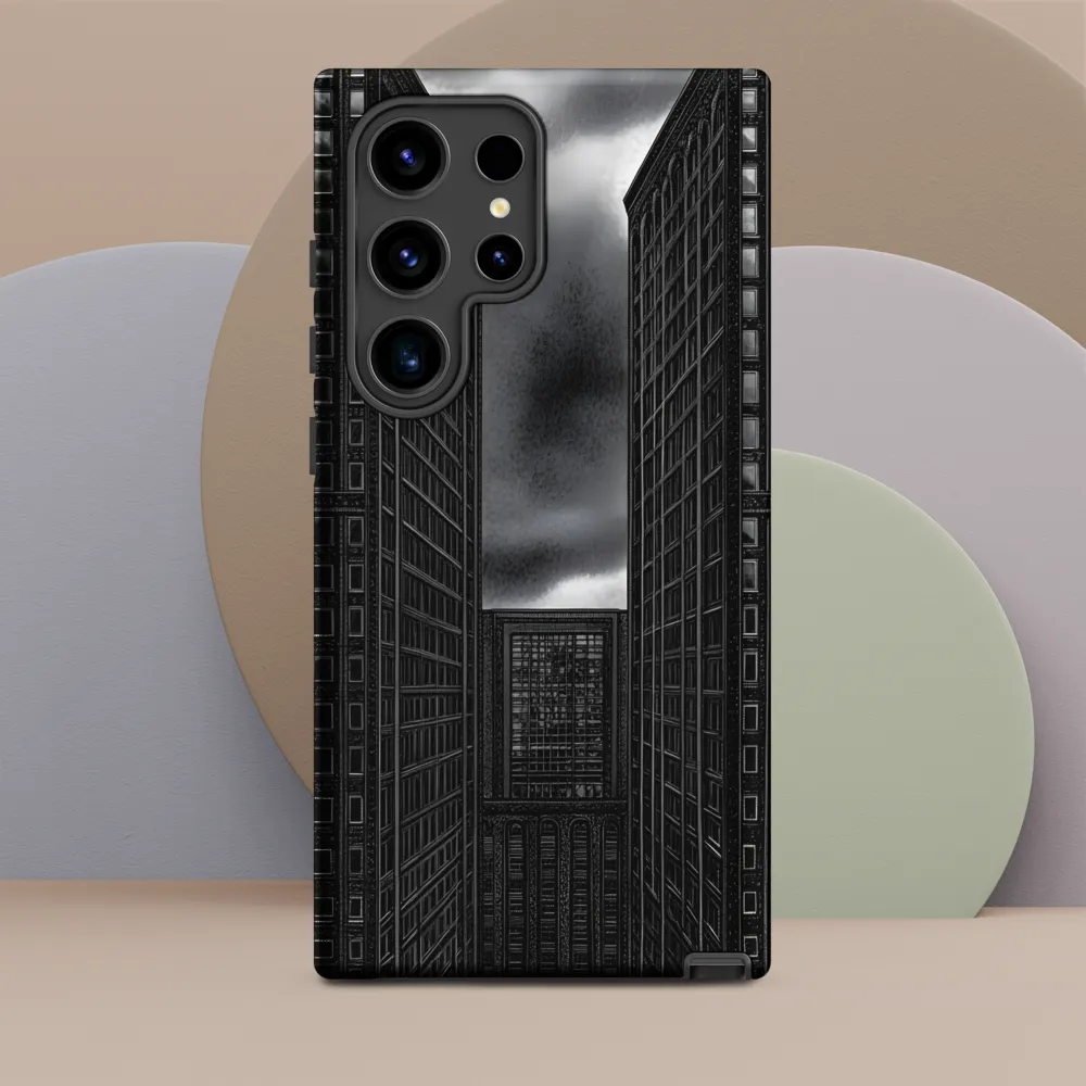 Between Towers: An Urban Reflection | Phone Case |  S24 Ultra | Tough Case | Matte