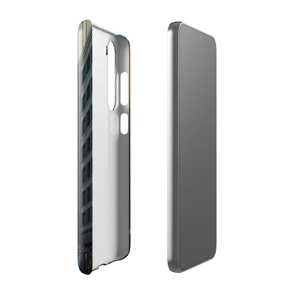 Futuristic Stroll through the Urban Skyline