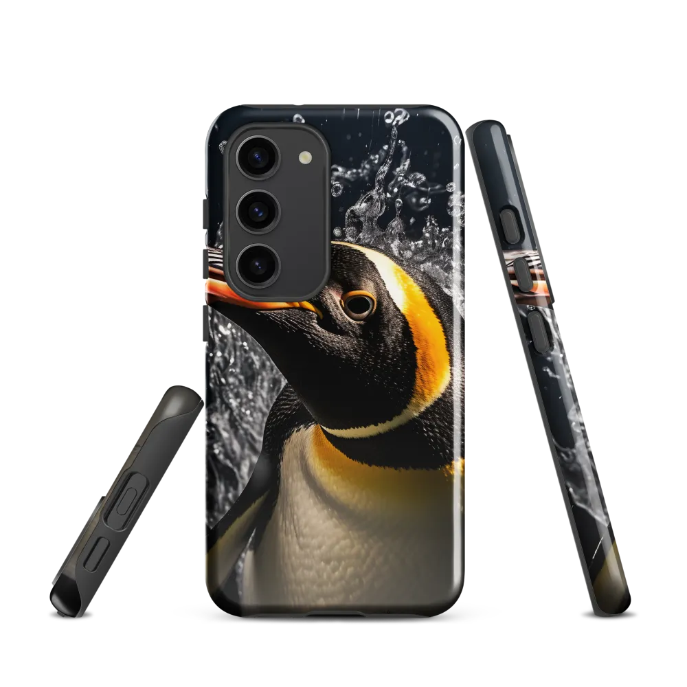 Emerging Majesty: The Penguin in Motion