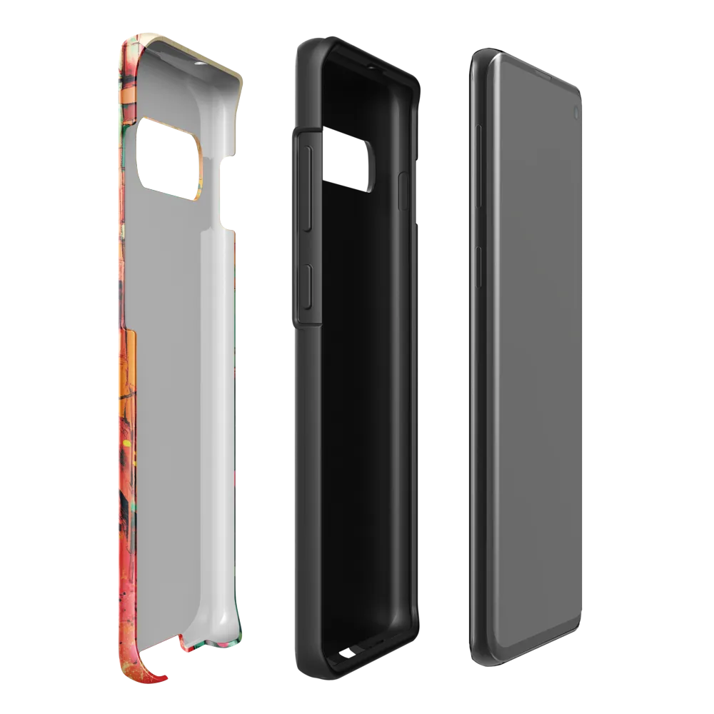 Contemplation Above the City | Phone Case |  S10 Plus | Tough Case | Glossy