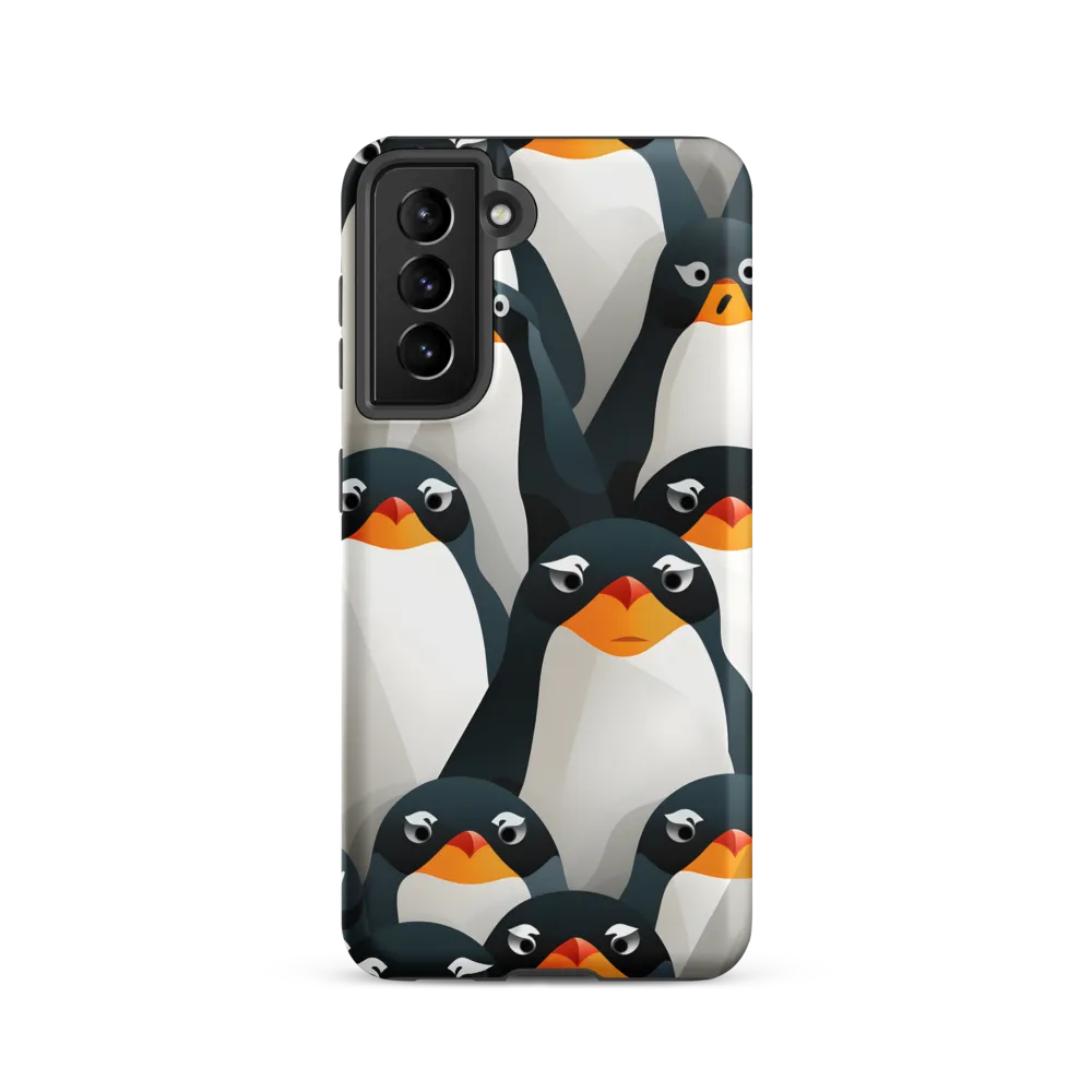 Playful Penguins: A Whimsical Collection | Phone Case |  S21 | Tough Case | Matte