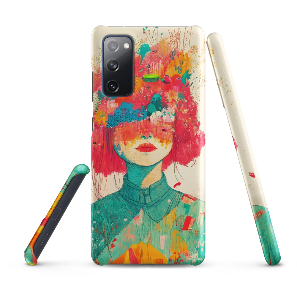 Whimsical Floral Portrait