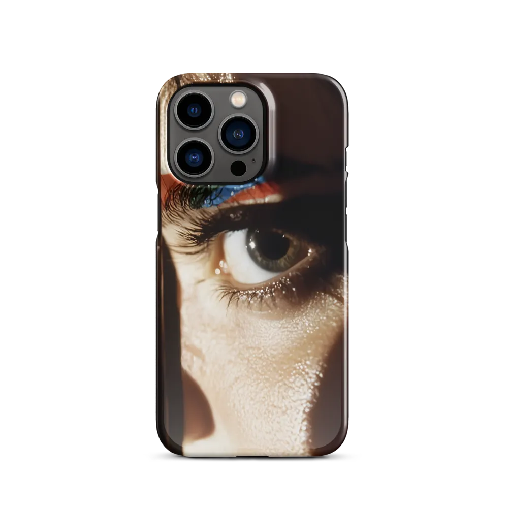 The Intensity of Gaze | Phone Case |  13 Pro | Snap Case | Glossy