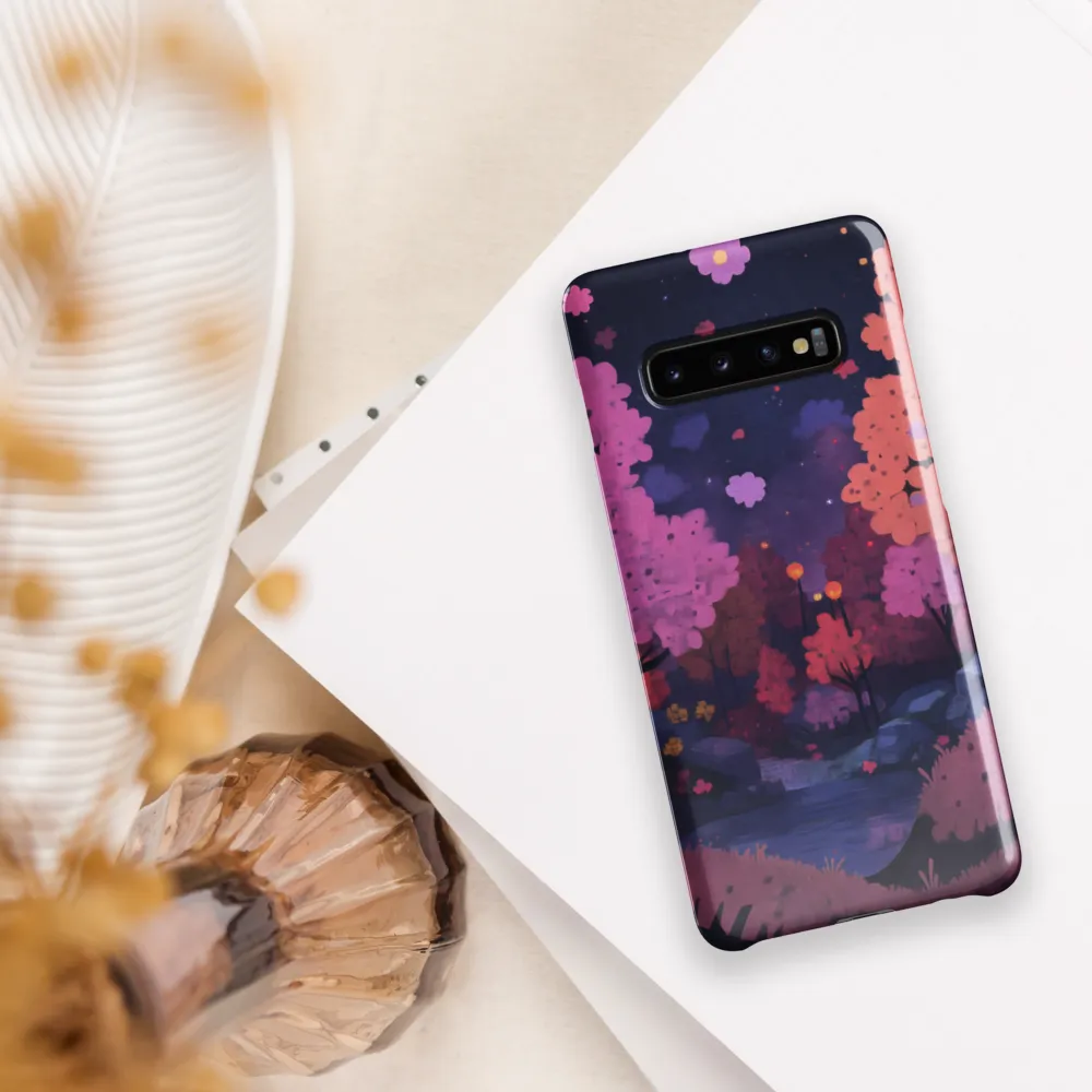 Whispers of Spring: A Serene Landscape | Phone Case |  S10 Plus | Snap Case | Glossy