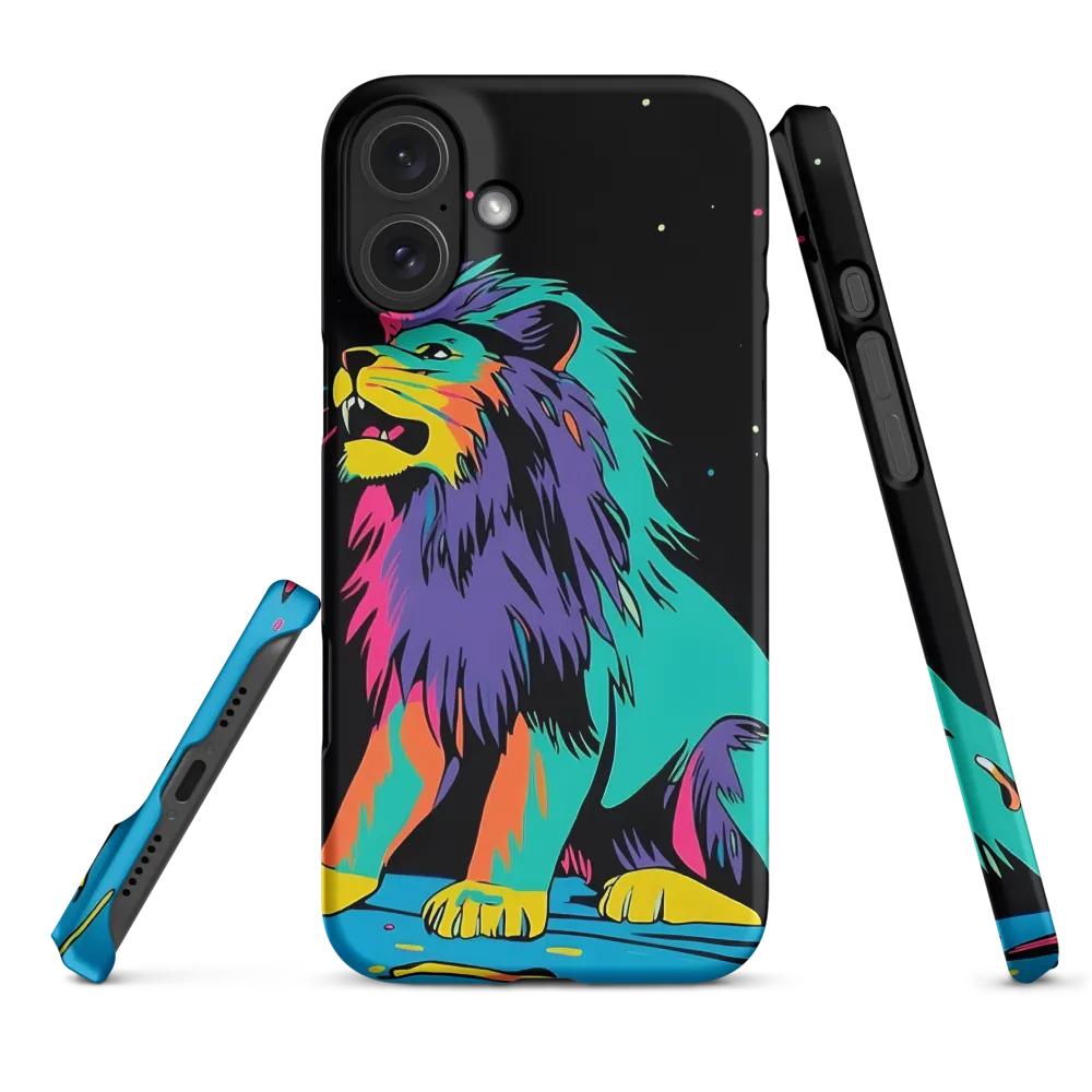 Roaring Colors: The Neon Lion