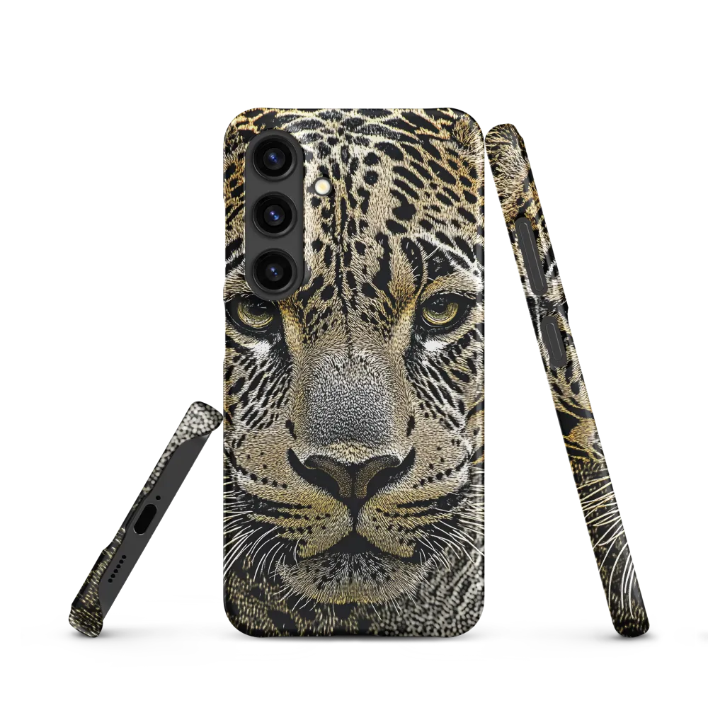 The Majestic Gaze: Portrait of a Leopard
