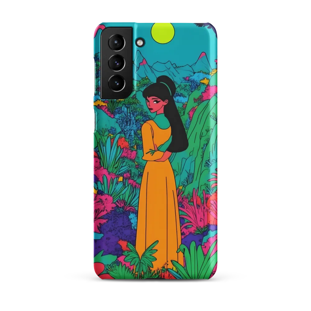 Ethereal Serenity in a Psychedelic Landscape