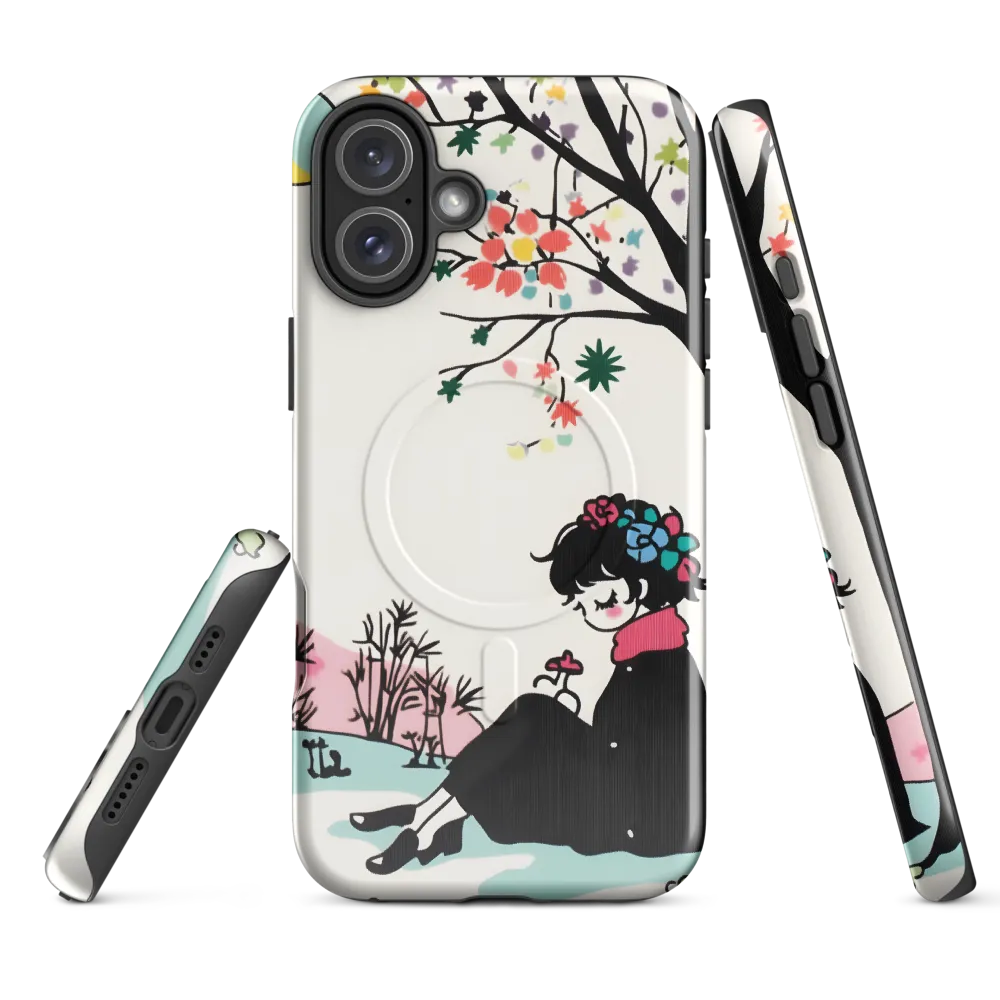 Whispers of Spring | Phone Case |  16 Plus | MagSafe® Tough Case | Glossy