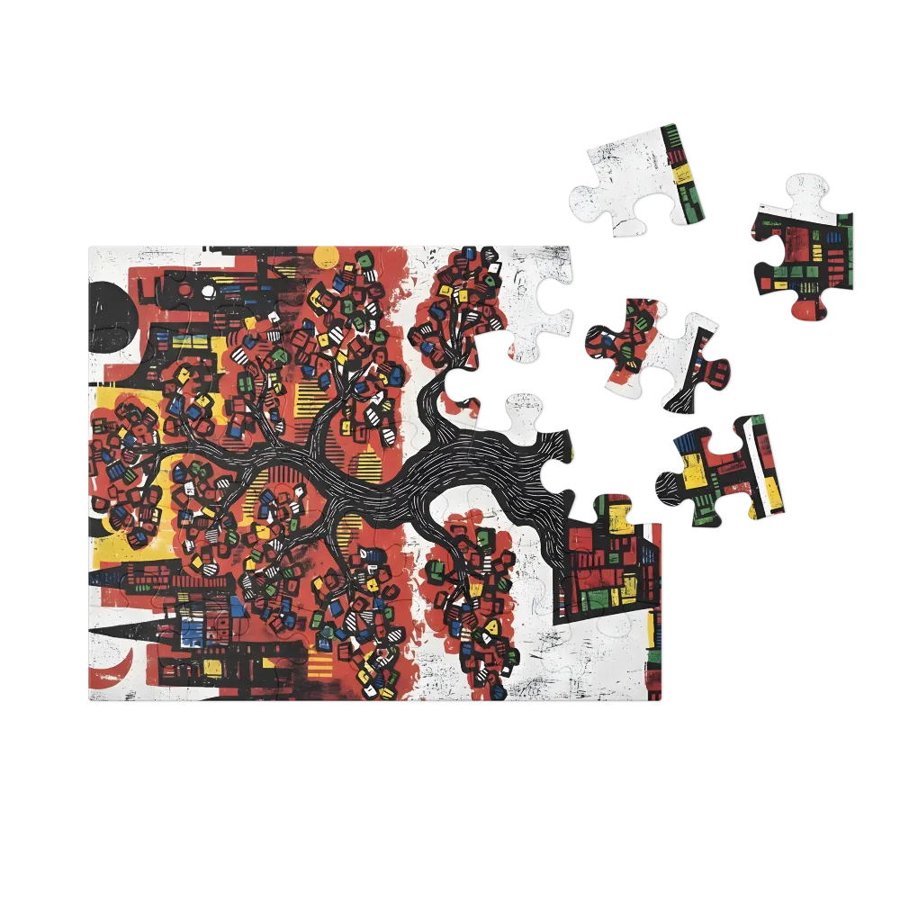 Urban Bonsai 
 Jigsaw Puzzle in Tin Box