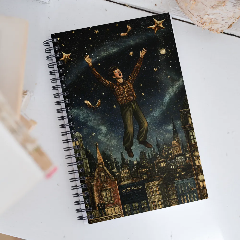 Reaching for the Stars | Spiral Notebook