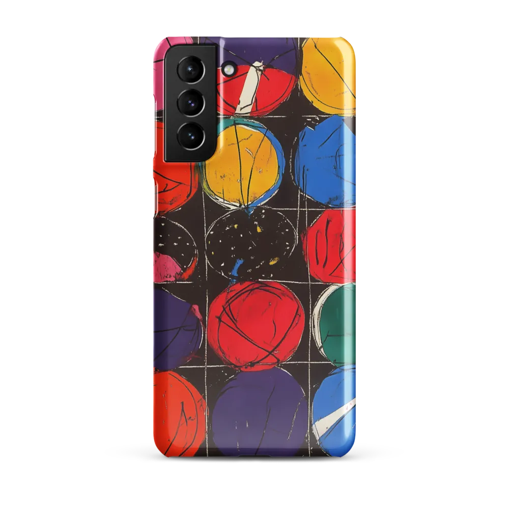 Colorful Circles in Abstract Harmony