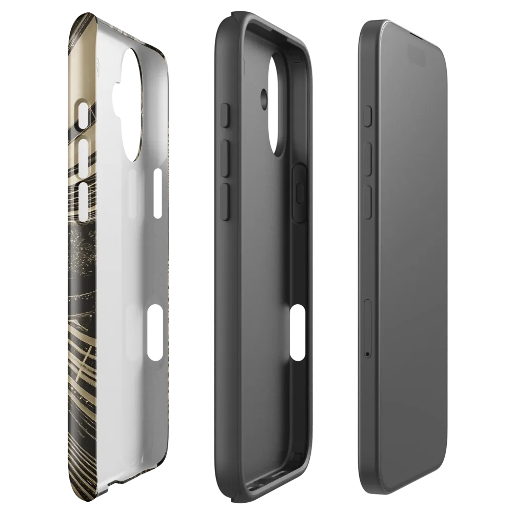 Urban Symphony: Aerial Perspective of City Life | Phone Case |  16 Plus | Tough Case | Glossy