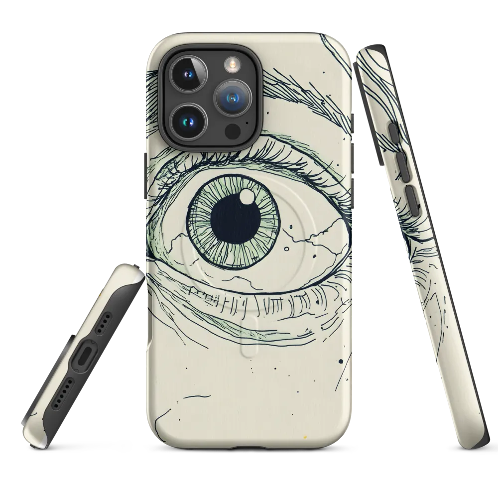 Observant Gaze | Phone Case |  16 Pro Max | MagSafe® Tough Case | Matte