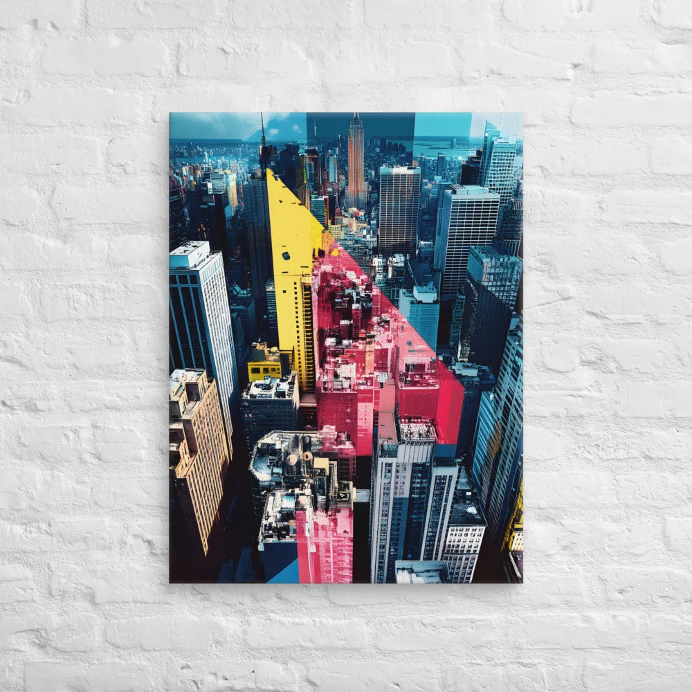 Dynamic Urban Symphony | Canvas | 24″×32″
