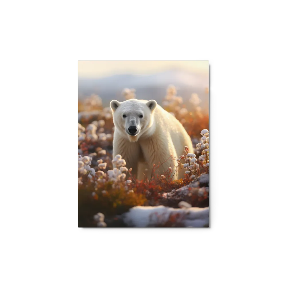 Harmony in the Frozen Wilderness | Metal Print | 11″×14″