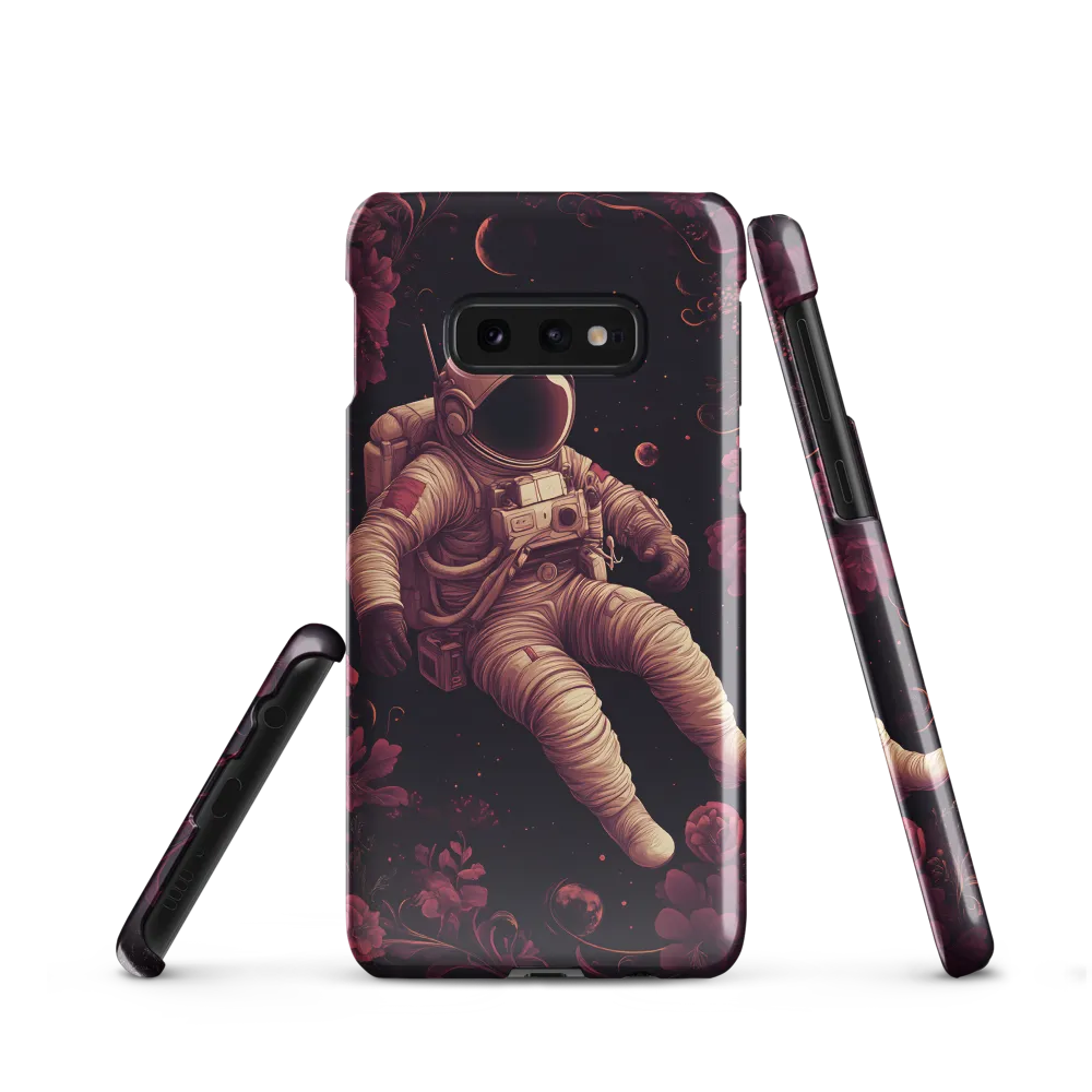 Cosmic Bloom: An Astronaut's Journey