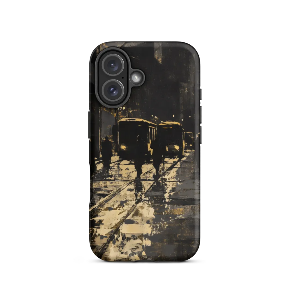 Urban Symphony in Shadows | Phone Case |  16 | Tough Case | Matte