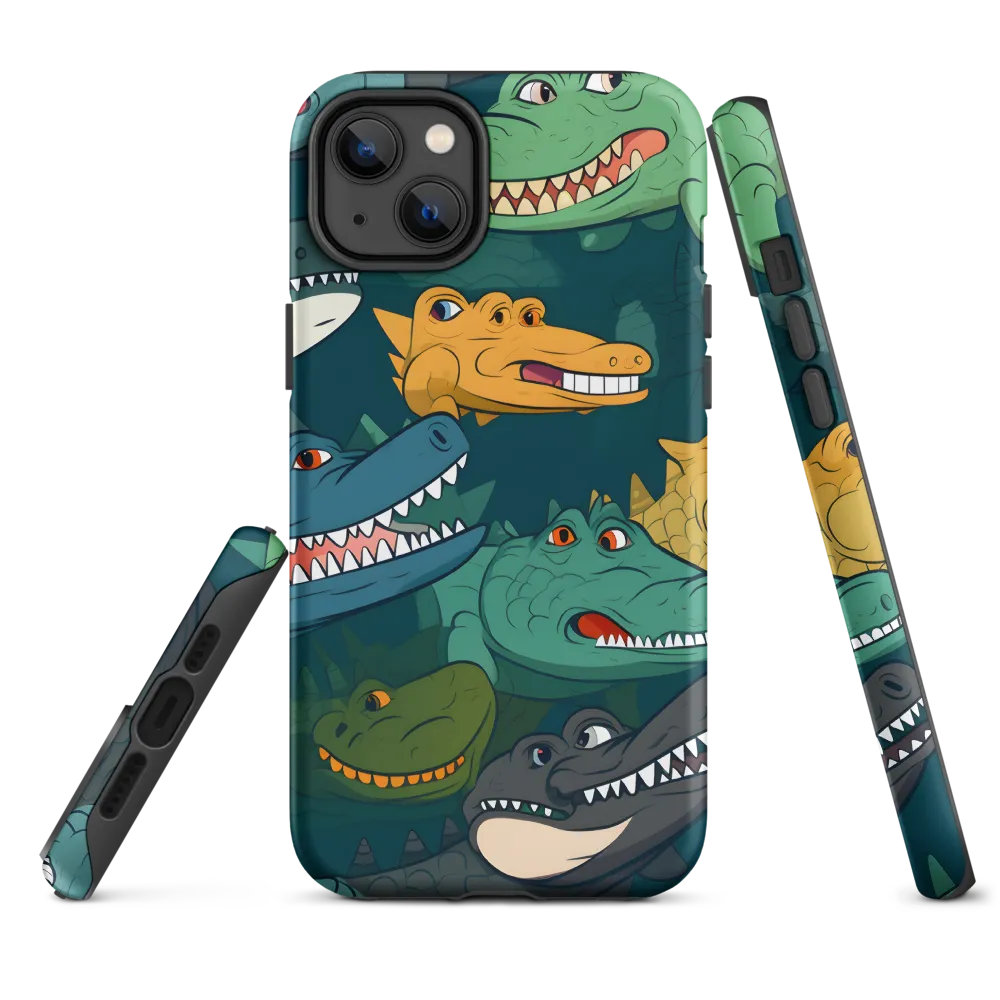 Cheerful Crocodilian Parade