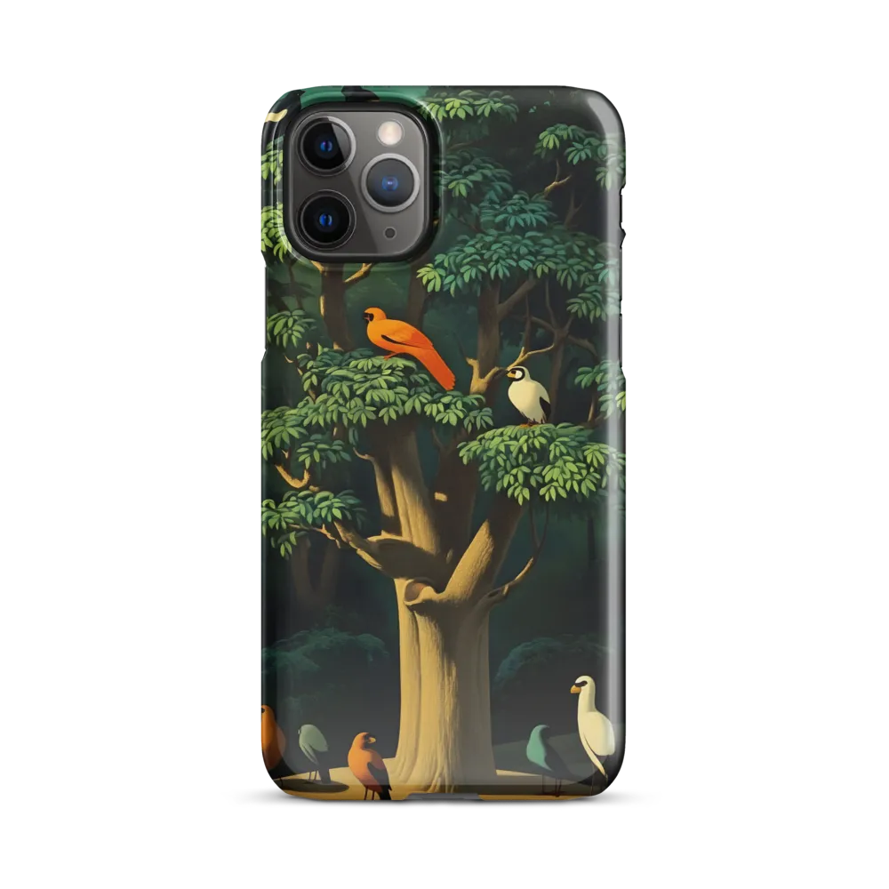 Harmony in Color: A Surreal Bird Symphony