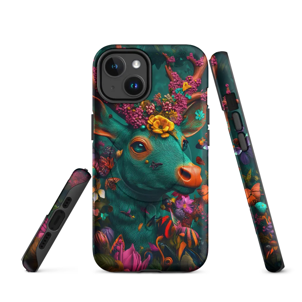 Whimsical Blossoms of the Enchanted Forest | Phone Case |  14 | MagSafe® Tough Case | Matte