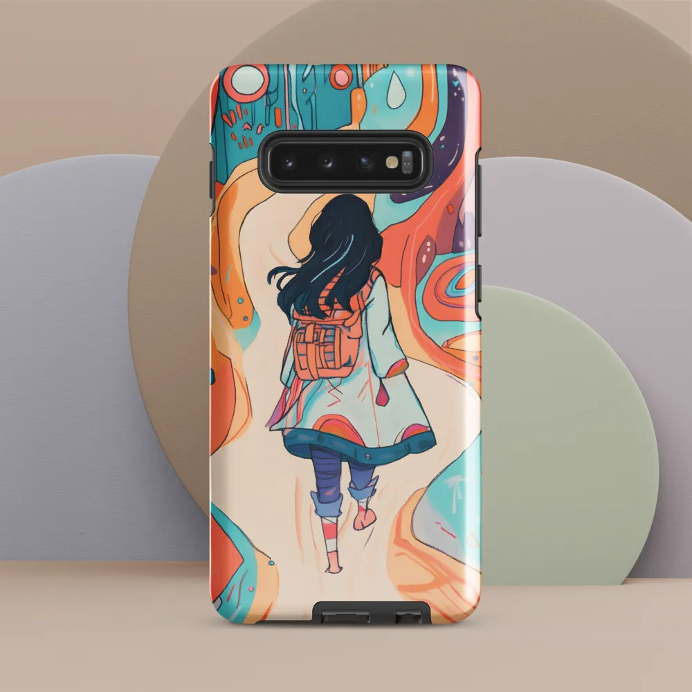 Journey Through a Whimsical Landscape | Phone Case |  S10 Plus | Tough Case | Glossy