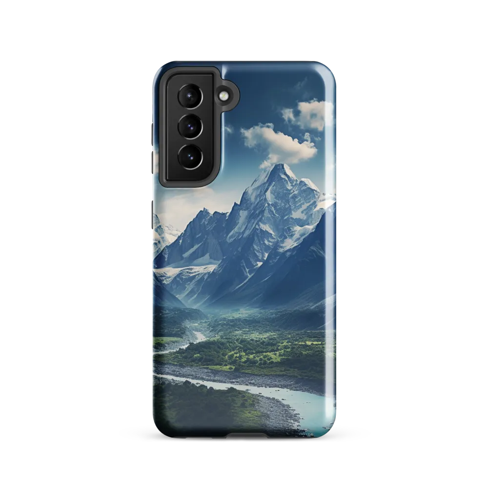Majestic Serenity: A Landscape of Mountains and Rivers