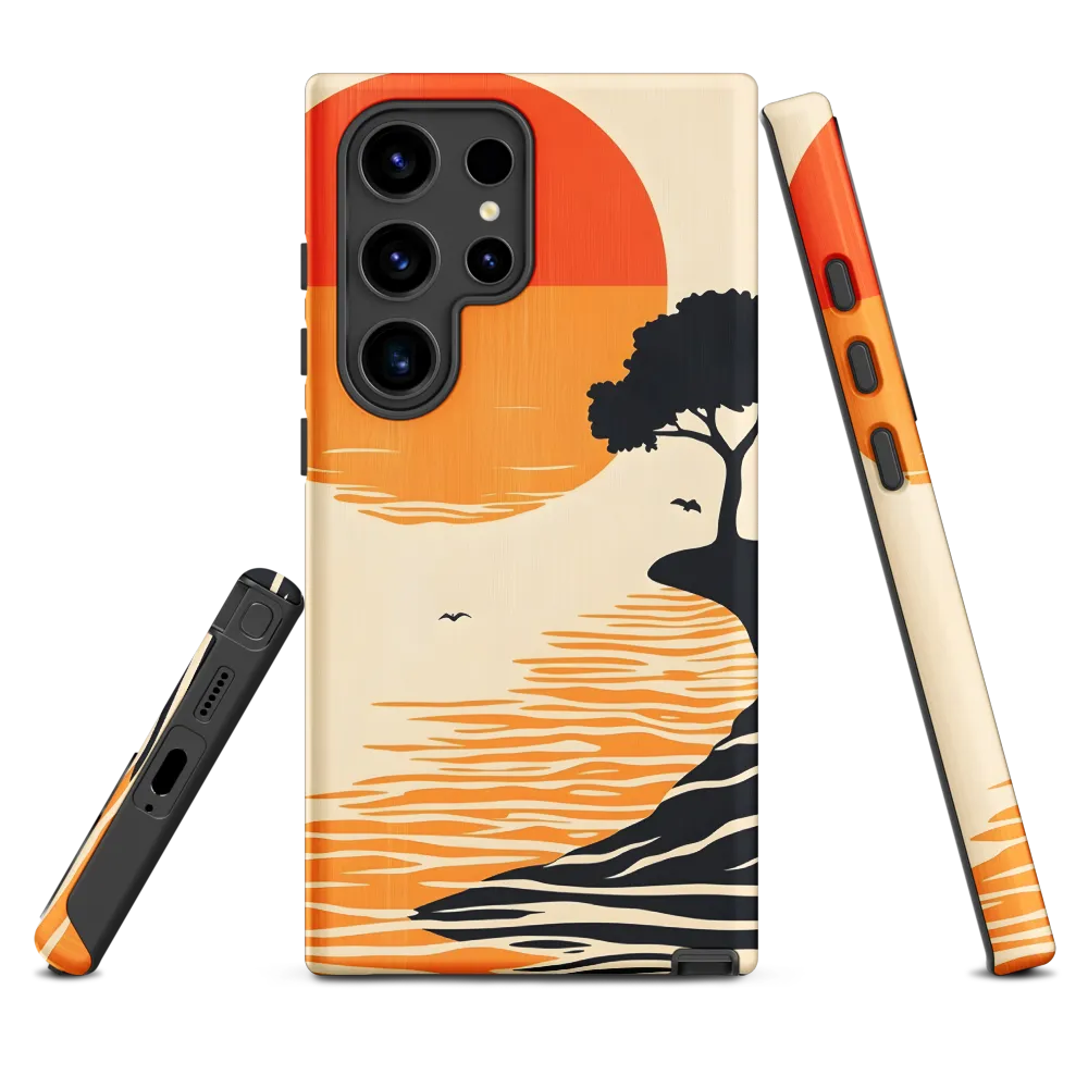 Serene Sunset | Phone Case |  S24 Ultra | Tough Case | Matte
