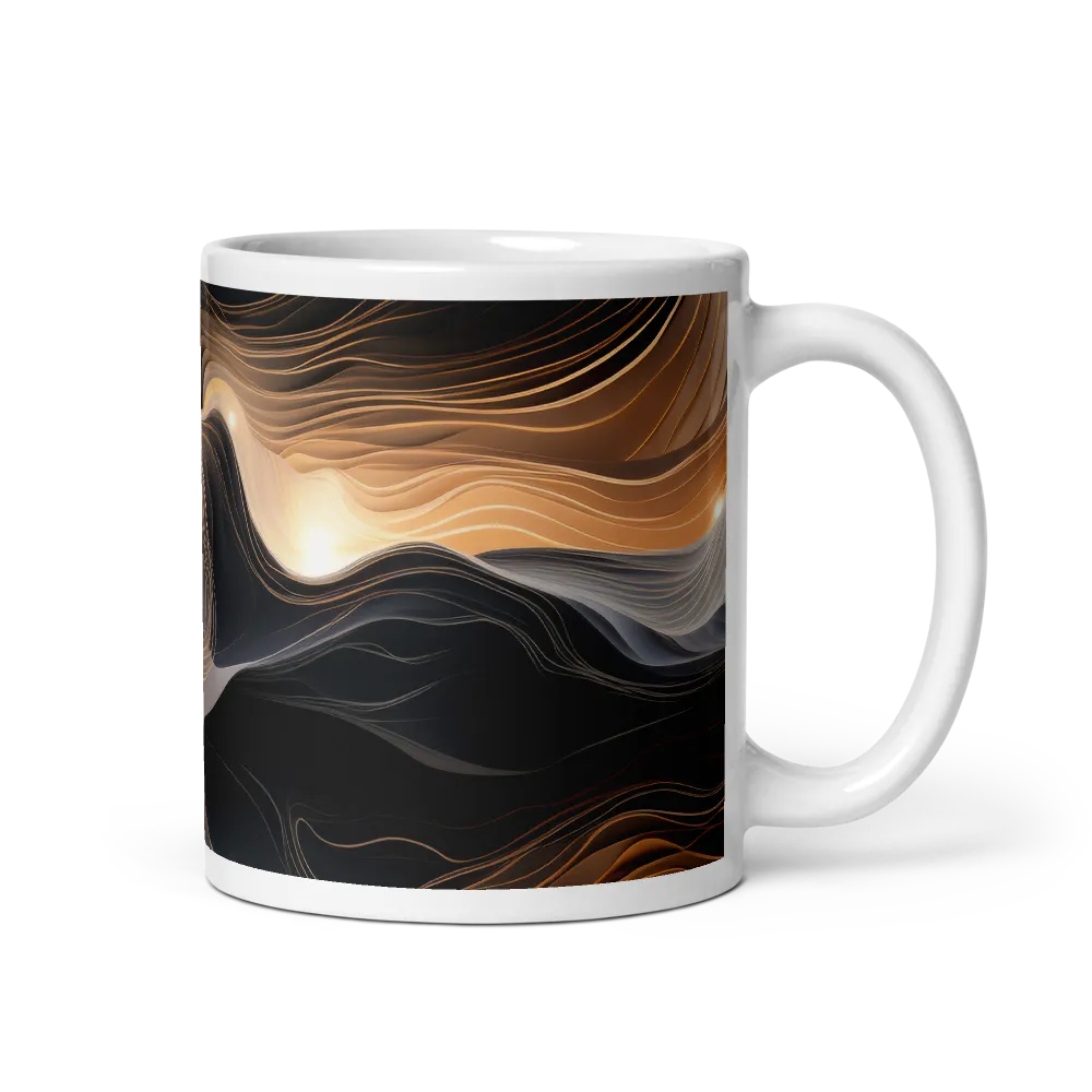 Fluid Harmony | Mug with White inside | 11 oz