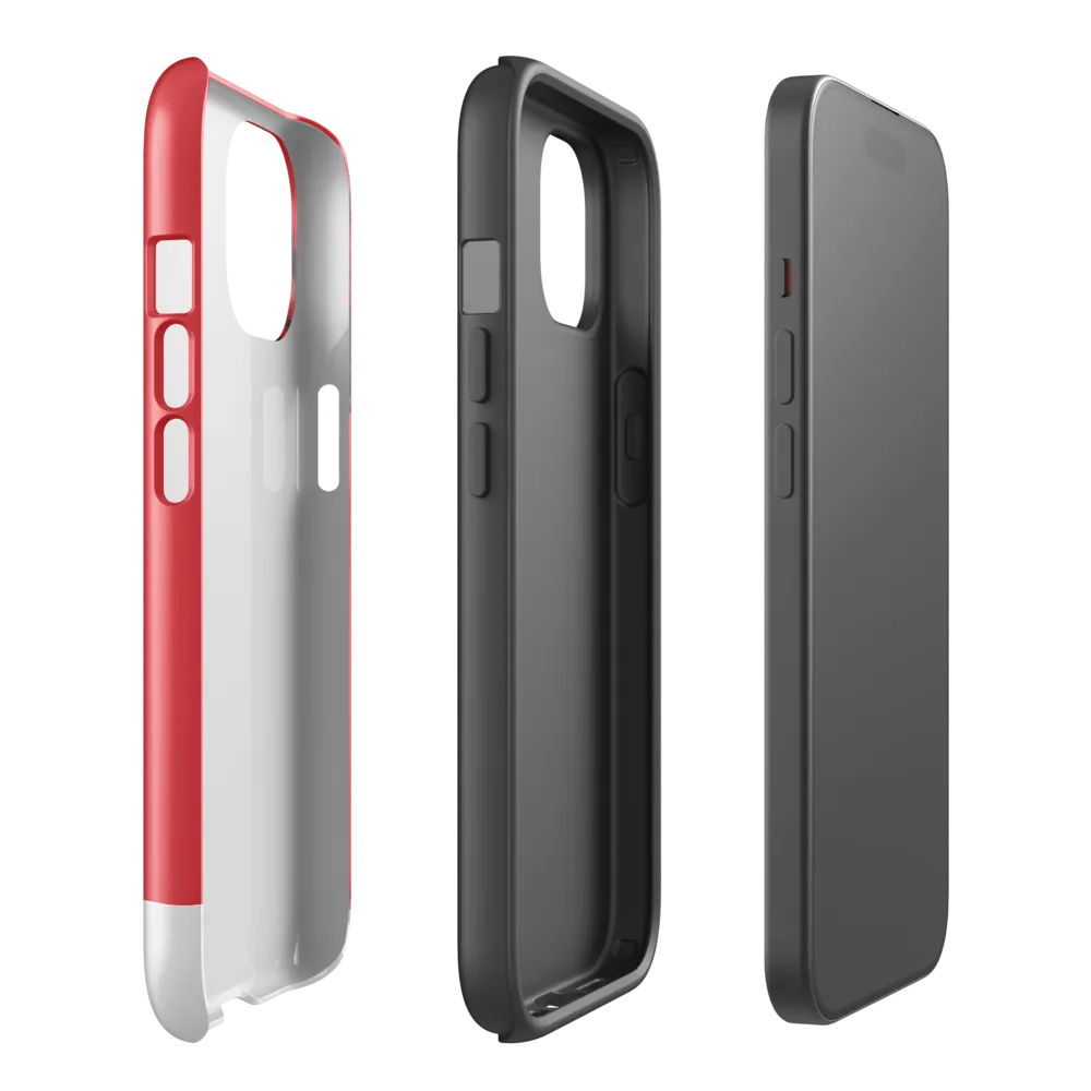Contemplation in Red | Phone Case |  15 | Tough Case | Glossy
