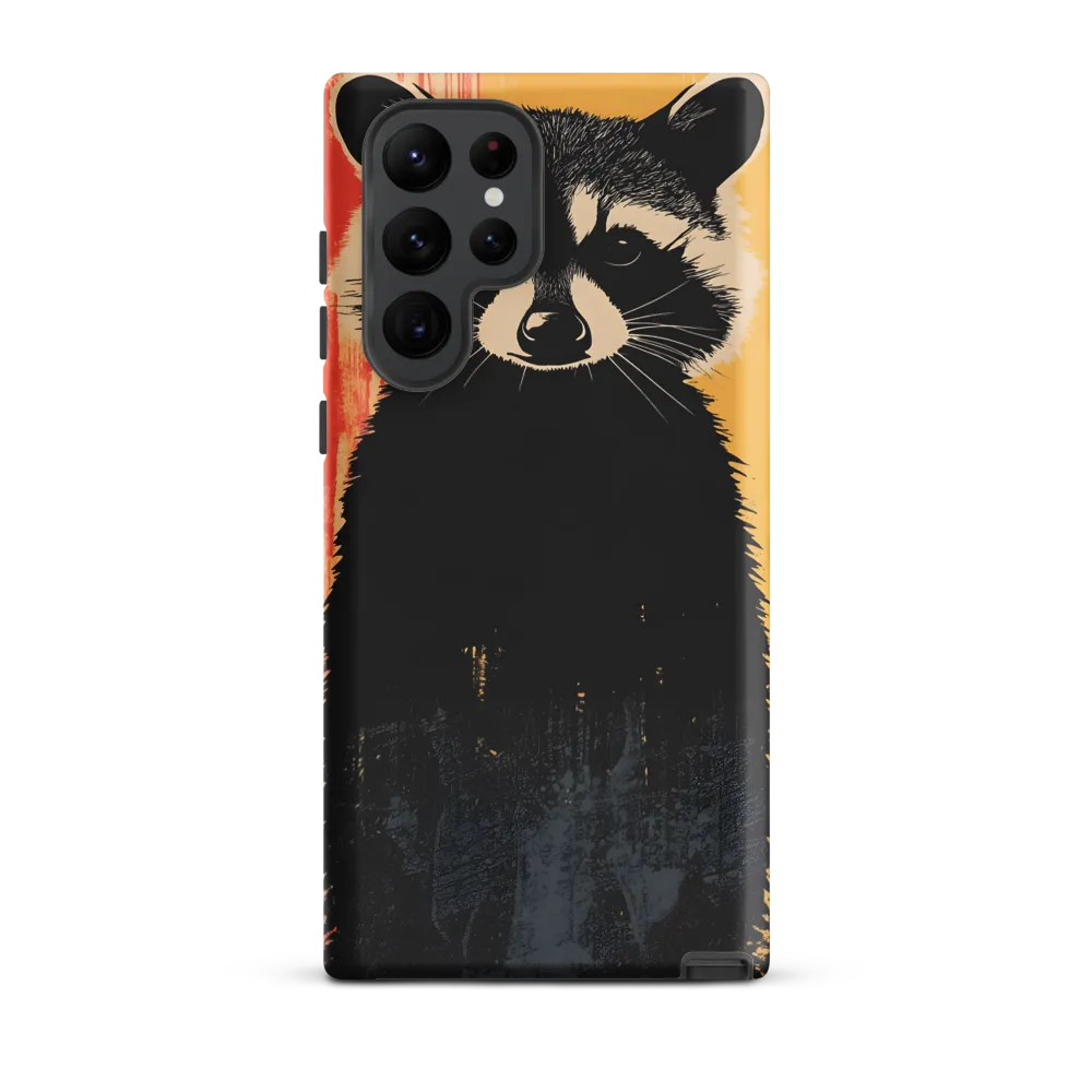 Whimsical Raccoon Portrait